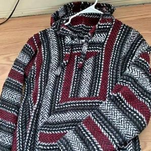 Knit hoodie